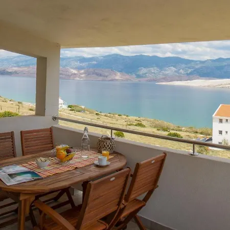 New&Charming Sea View M&M Apartment In Pag